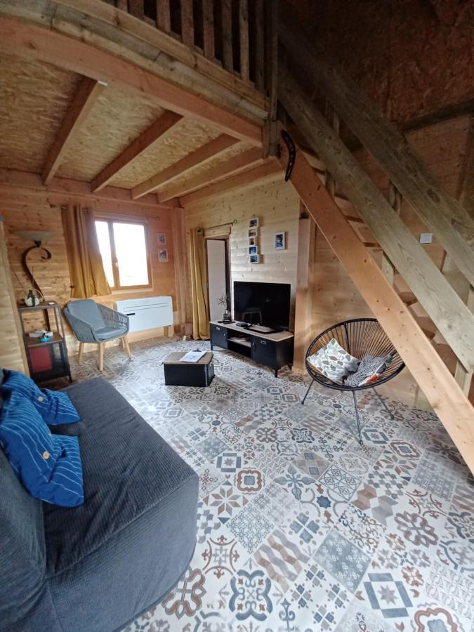 Chalet Chaleureux Avec Parking Garage Motos, Velos La Chapelle-aux-Chasses Buitenkant foto